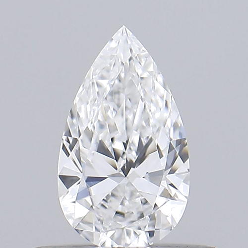 0.35 carat D-VVS1 Natūralus Pear Deimantas (1)