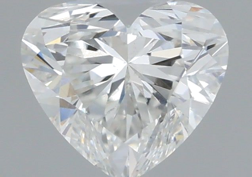 0.4 carat H-SI2 Natūralus Heart Deimantas (1)