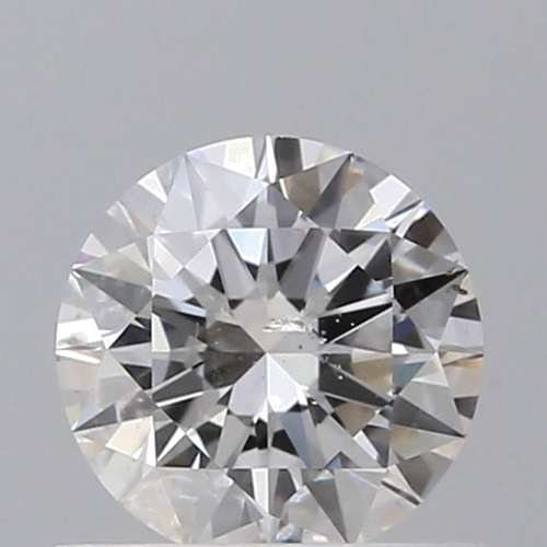 0.5 carat F-SI2 Excellent cut Natūralus Round Deimantas (1)