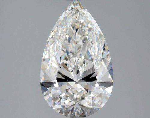 2.1 carat G-SI1 Natūralus Pear Deimantas (1)