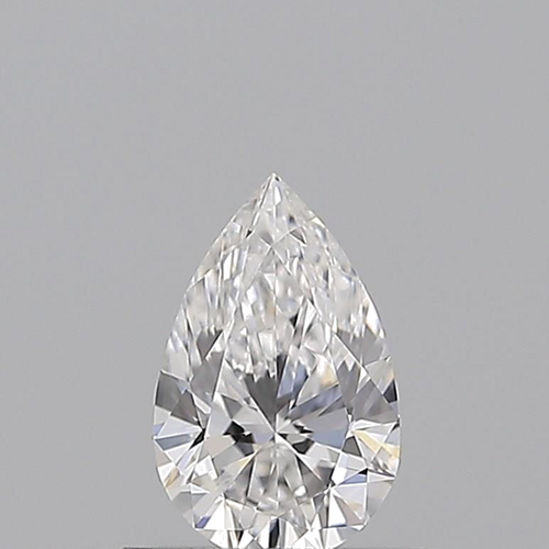 0.5 carat D-VS1 Natūralus Pear Deimantas (1)