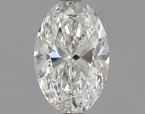 0.6 carat F-VVS2 Natūralus Oval Deimantas (1)