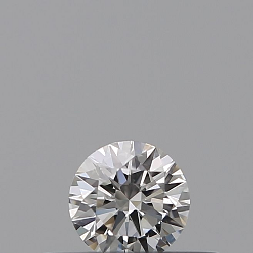 0.18 carat H-VVS1 Excellent cut Natūralus Round Deimantas (1)