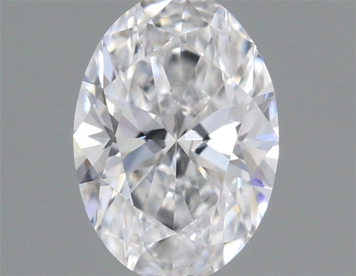 0.42 carat D-VVS2 Natūralus Oval Deimantas (1)