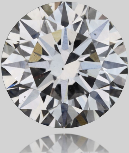 0.44 carat E-SI2 Excellent cut Natūralus Round Deimantas (1)