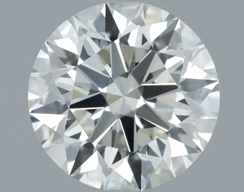 0.5 carat K-IF Excellent cut Natūralus Round Deimantas (1)