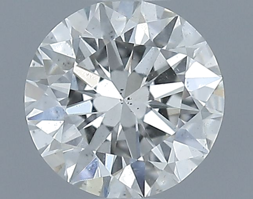 0.43 carat I-SI1 Excellent cut Natūralus Round Deimantas (1)