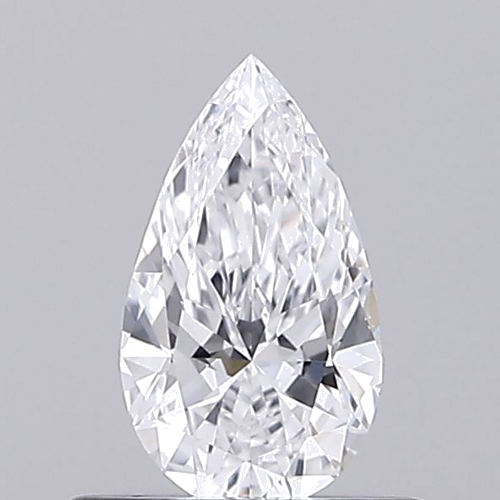 0.4 carat D-VS1 Natūralus Pear Deimantas (1)