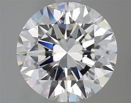 2.51 carat G-SI1 Excellent cut Natūralus Round Deimantas (1)