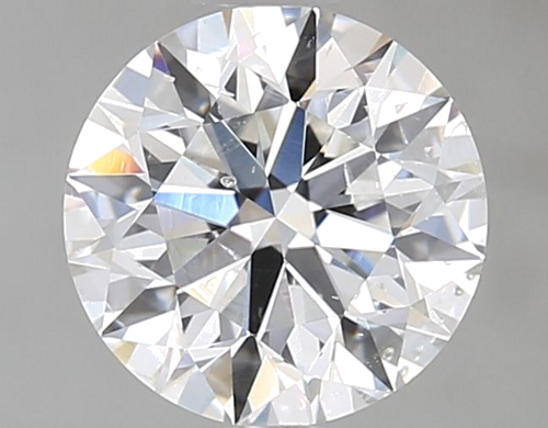 0.9 carat F-SI2 Excellent cut Natūralus Round Deimantas (1)