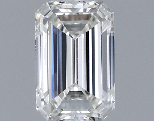 0.45 carat H-VVS2 Natūralus Emerald Deimantas (1)