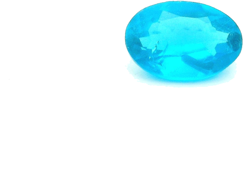 0.44 carat BLUE Oval Apatite (1)