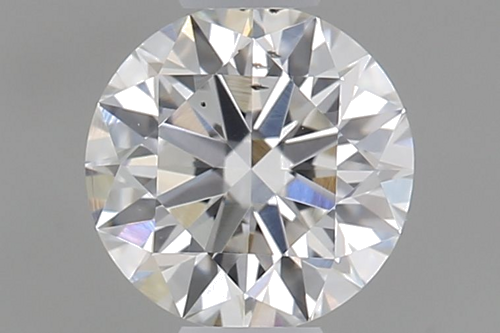 0.4 carat F-SI1 Excellent cut Natūralus Round Deimantas (1)