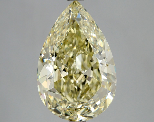 4.01 carat Fancy Light Blueish Gray-VS2 Natūralus Pear Deimantas (1)