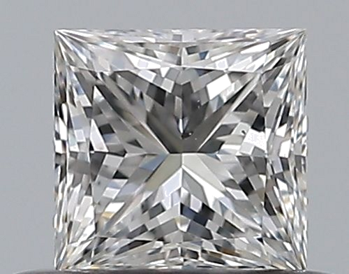 0.4 carat F-SI1 Natūralus Princess Deimantas (1)