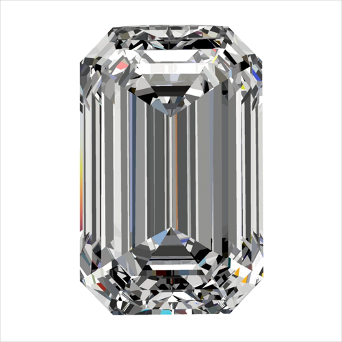 0.4 carat G-VS2 Natūralus Emerald Deimantas (1)