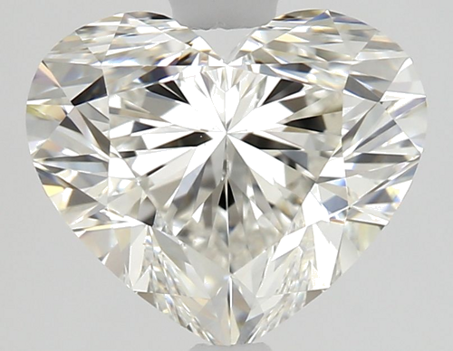 1.9 carat G-VS2 Natūralus Heart Deimantas (1)