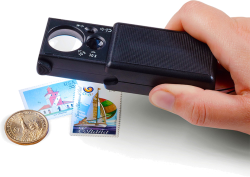 Лупа с LED и UV осветление (10x, 30x) (1)