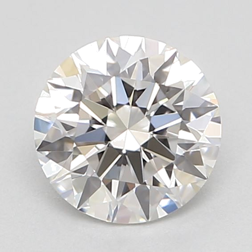 0.44 carat F-VVS1 Excellent cut Natūralus Round Deimantas (1)