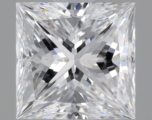 0.7 carat D-VS1 Natūralus Princess Deimantas (1)