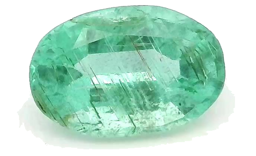 0.46 carat GREEN Oval Smaragdas (1)