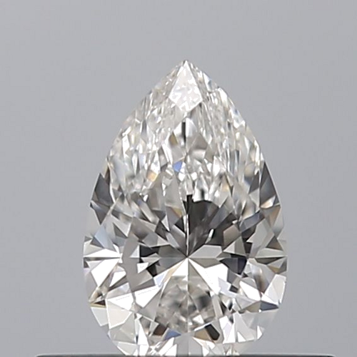 0.3 carat F-VVS2 Natūralus Pear Deimantas (1)