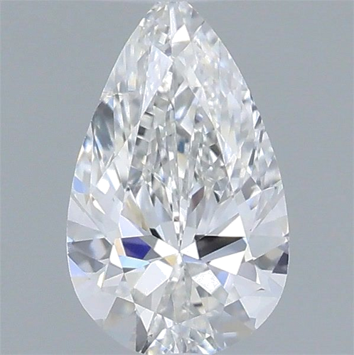 0.4 carat E-SI1 Natūralus Pear Deimantas (1)