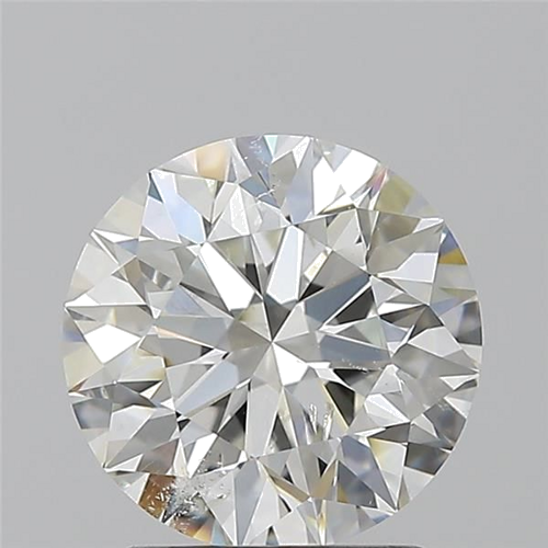 2.01 carat I-SI2 Excellent cut Natūralus Round Deimantas (1)