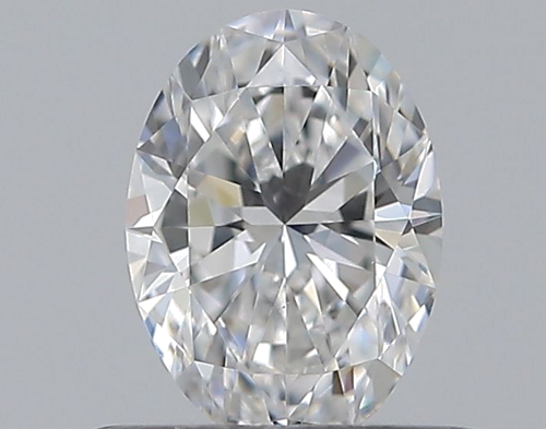 0.38 carat E-VS1 Natūralus Oval Deimantas (1)