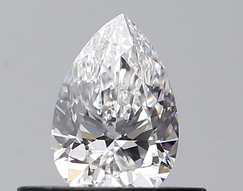 0.4 carat E-VVS2 Natūralus Pear Deimantas (1)