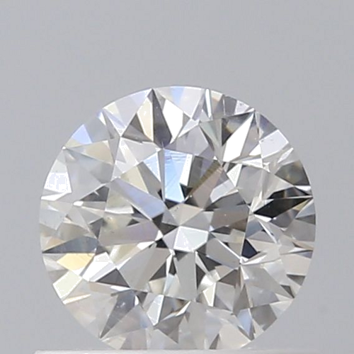 0.53 carat G-SI2 Excellent cut Natūralus Round Deimantas (1)