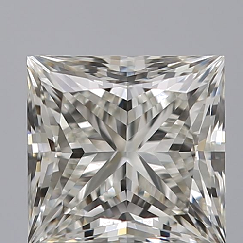 0.9 carat I-VVS1 Natūralus Princess Deimantas (1)
