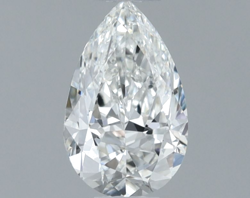 0.5 carat G-VVS1 Natūralus Pear Deimantas (1)