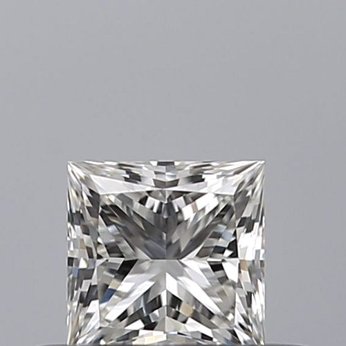 0.33 carat F-IF Natūralus Princess Deimantas (1)