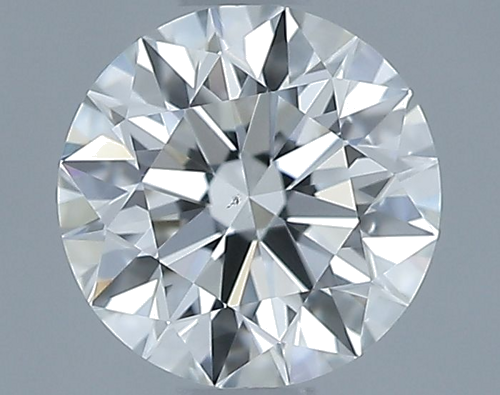 0.52 carat I-SI1 Excellent cut Natūralus Round Deimantas (1)