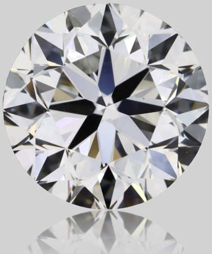 1.01 carat F-VS2 Very Good cut Natūralus Round Deimantas (1)