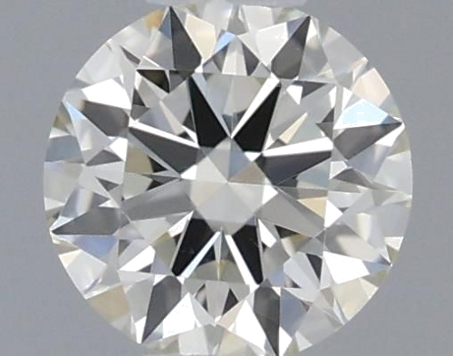 0.58 carat K-SI2 Excellent cut Natūralus Round Deimantas (1)