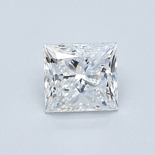 0.61 carat E-VS1 Natūralus Princess Deimantas (1)