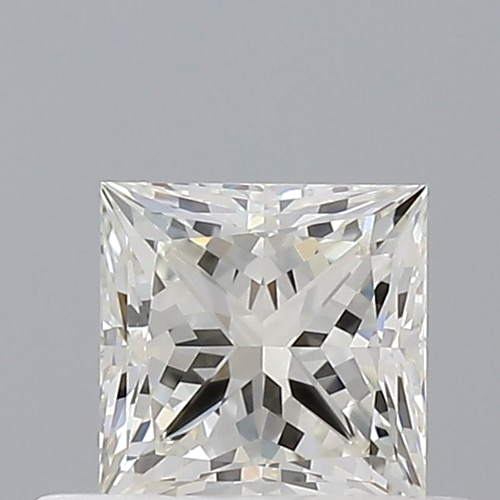 0.5 carat J-VVS1 Natūralus Princess Deimantas (1)