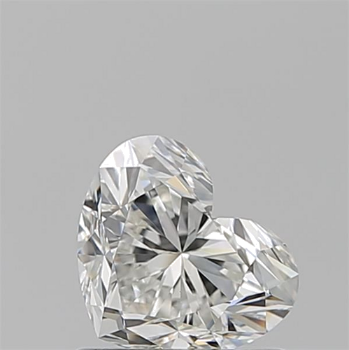 0.9 carat H-VVS1 Natūralus Heart Deimantas (1)