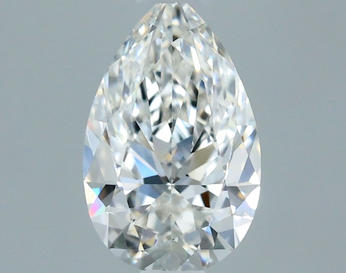 0.54 carat G-VVS1 Natūralus Pear Deimantas (1)