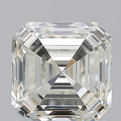 1.5 carat K-VVS2 Natūralus Asscher Deimantas (1)