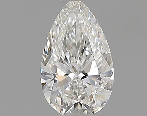 0.33 carat G-IF Natūralus Pear Deimantas (1)
