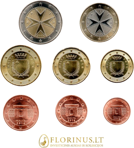 Malta Euro coin set (2)