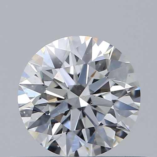 0.5 carat F-SI1 Excellent cut Natūralus Round Deimantas (1)