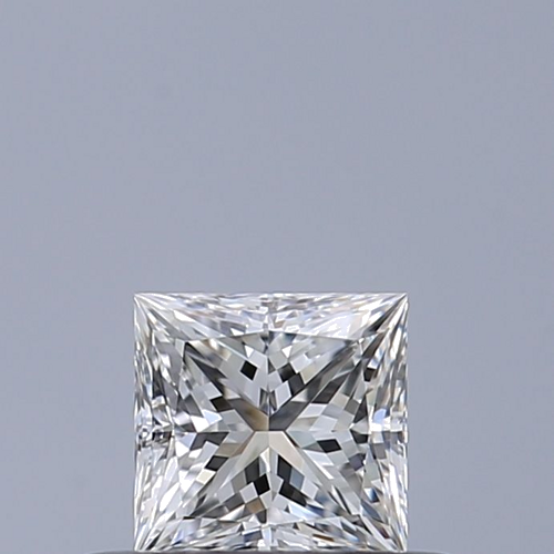 0.34 carat E-VVS2 Natūralus Princess Deimantas (1)