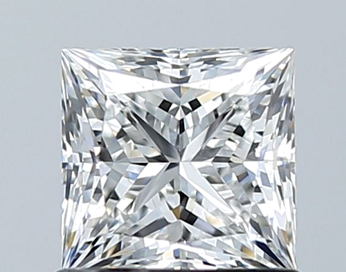 1.01 carat E-SI1 Natūralus Princess Deimantas (1)