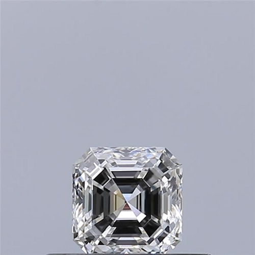 0.3 carat F-VVS1 Natūralus Asscher Deimantas (1)