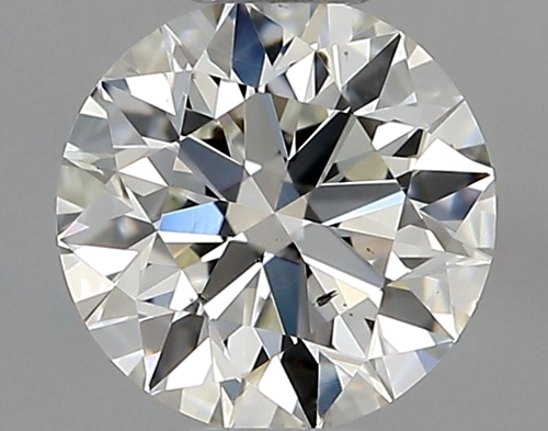 0.45 carat I-SI1 Excellent cut Natūralus Round Deimantas (1)
