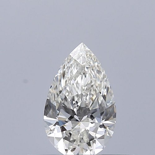 0.3 carat H-VS1 Natūralus Pear Deimantas (1)
